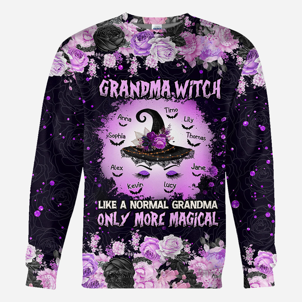 Grandma Witch - Personalized Grandma All Over Shirt