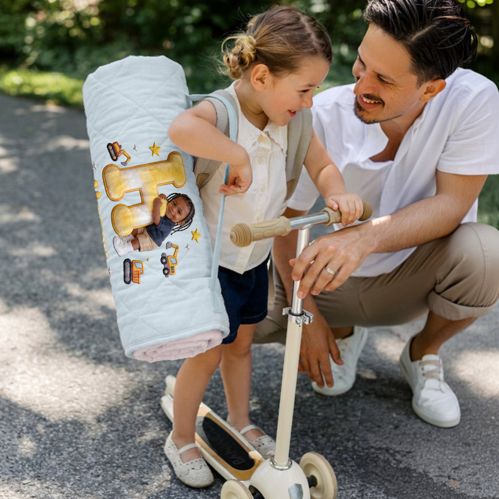 Good Night - Personalized Kid Nap Mat