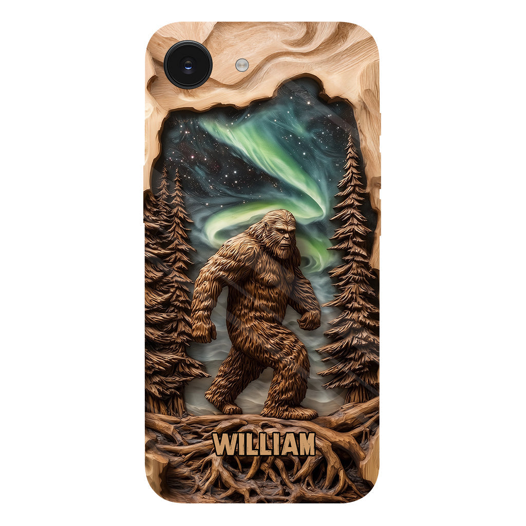 Into The Forest I Go - Personalized Hiking Full Print Phone Case