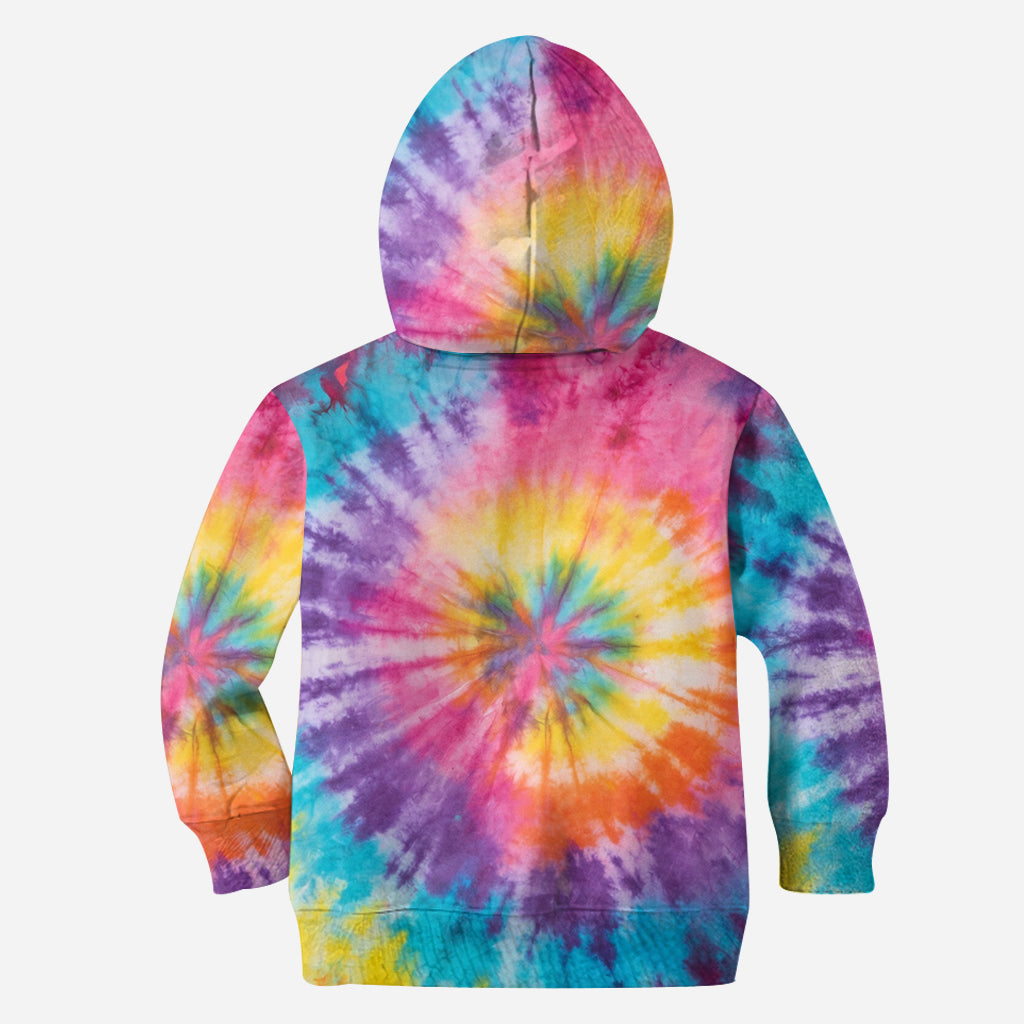 Custom Tie Dye Shirt For Dog Mom/ Dog Dad/ Cat Mom... - Personalized Dog All Over Shirt