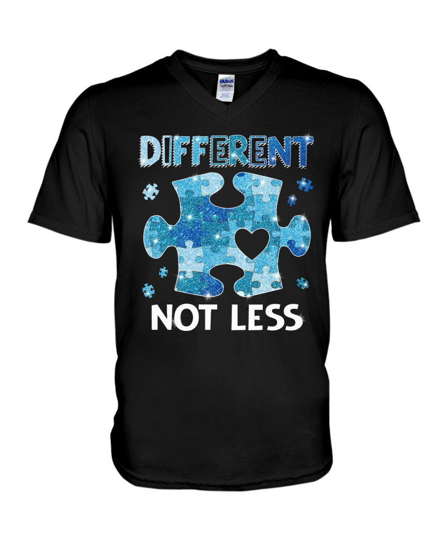 Autism Awareness Different Not Less - Autism Awareness T-shirt and Hoodie 0921