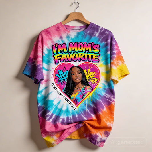 Funny Mother's Day Gift, Mom's Favorite - Personalized Mother All Over Shirt