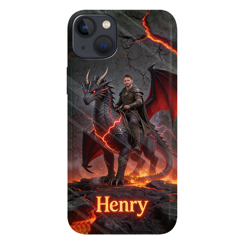Flying With The Dragon - Personalized Dragon Full Print Phone Case