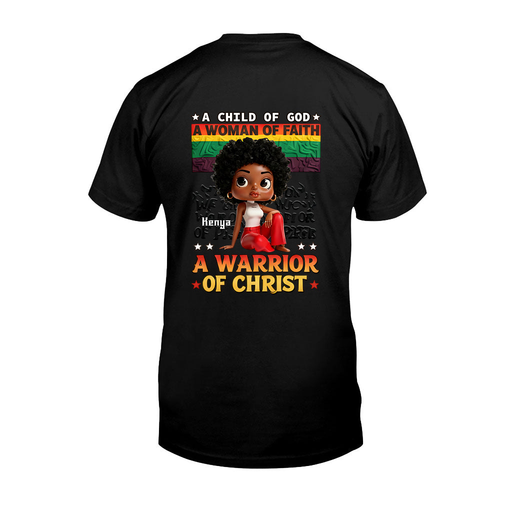 Faithful Black Woman - Personalized African American T-shirt And Hoodie