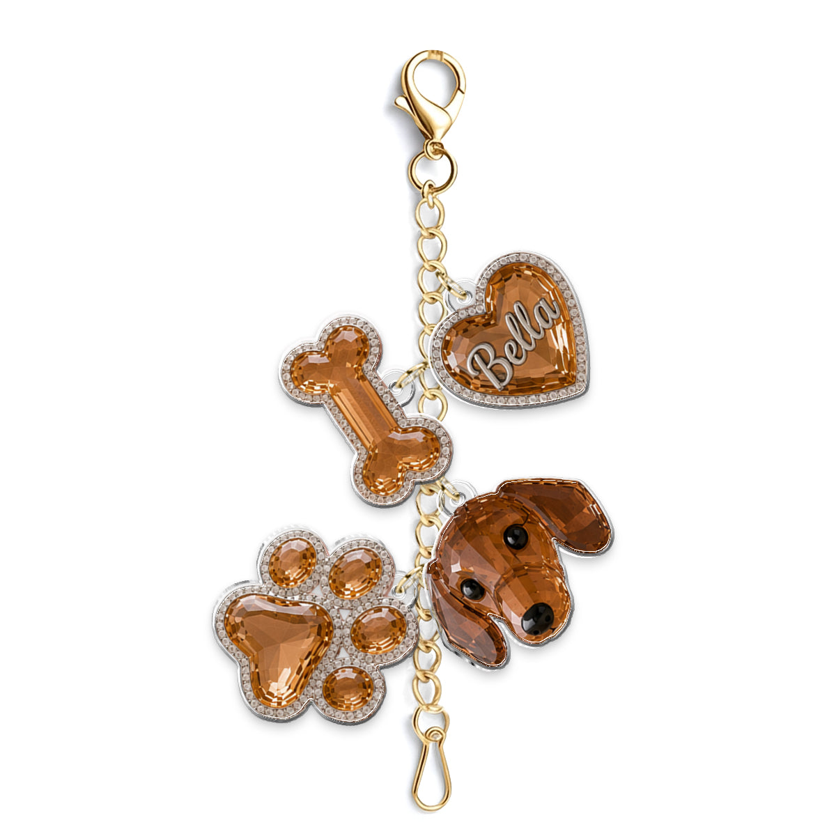 Custom Any Photo Fur Babies - Personalized Dog Dangling Charms