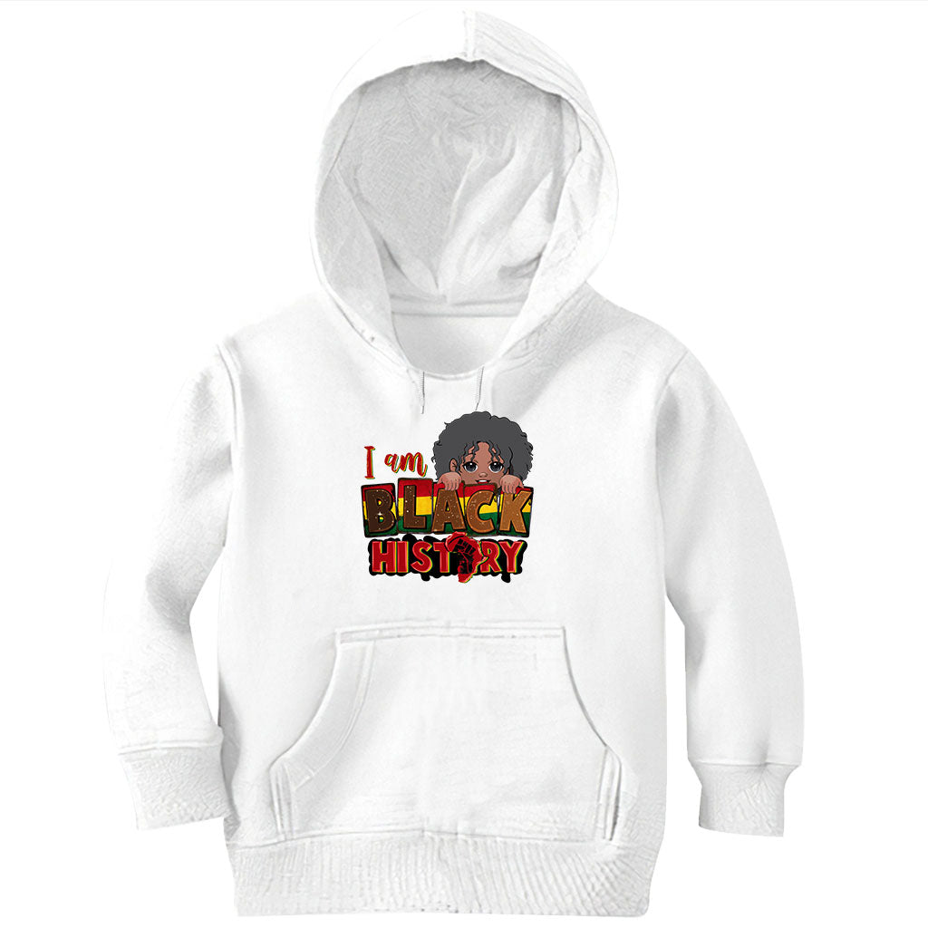 I Am Black History - Personalized African American T-shirt And Hoodie