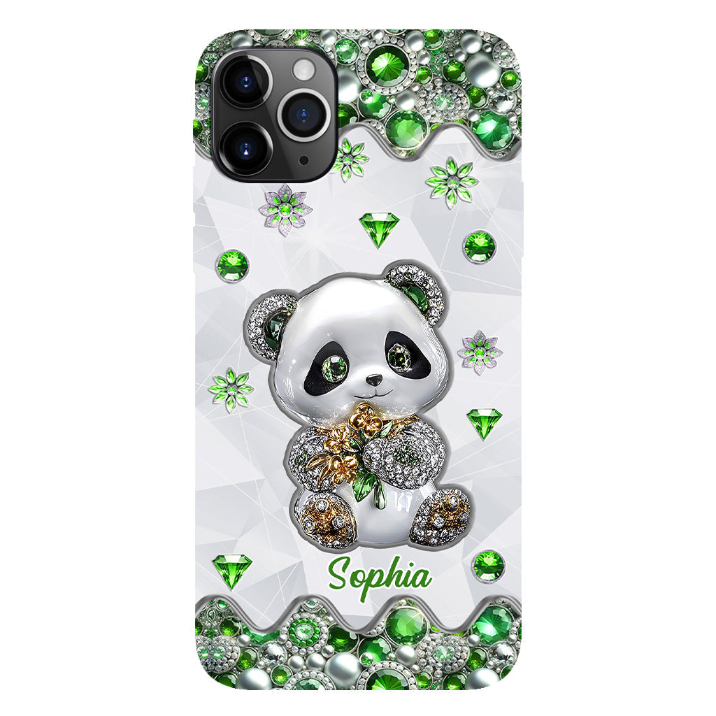 Just A Girl Who Loves Pandas - Personalized Panda Lover Full Print Phone Case
