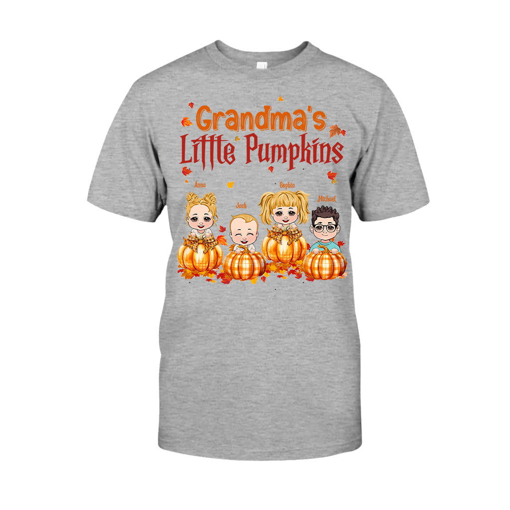 Grandma’s Little Pumpkins - Personalized Grandma T-shirt And Hoodie