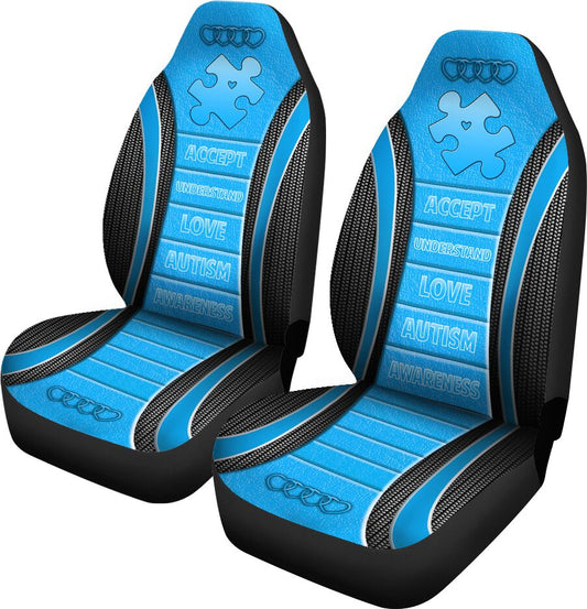Accept Understand Love Autism Awareness Autism Awareness Seat Covers 0622