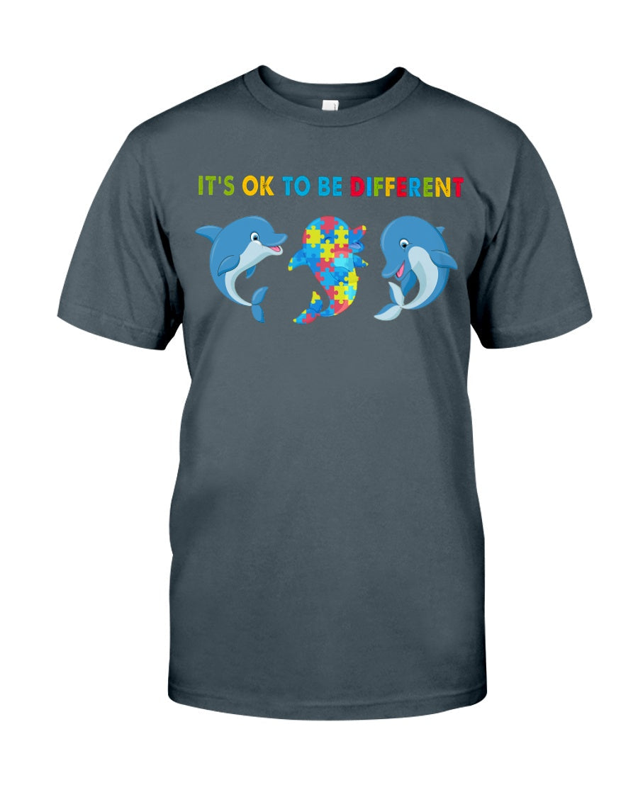 Autism It's Ok To Be Different - Autism Awareness T-shirt and Hoodie 0921