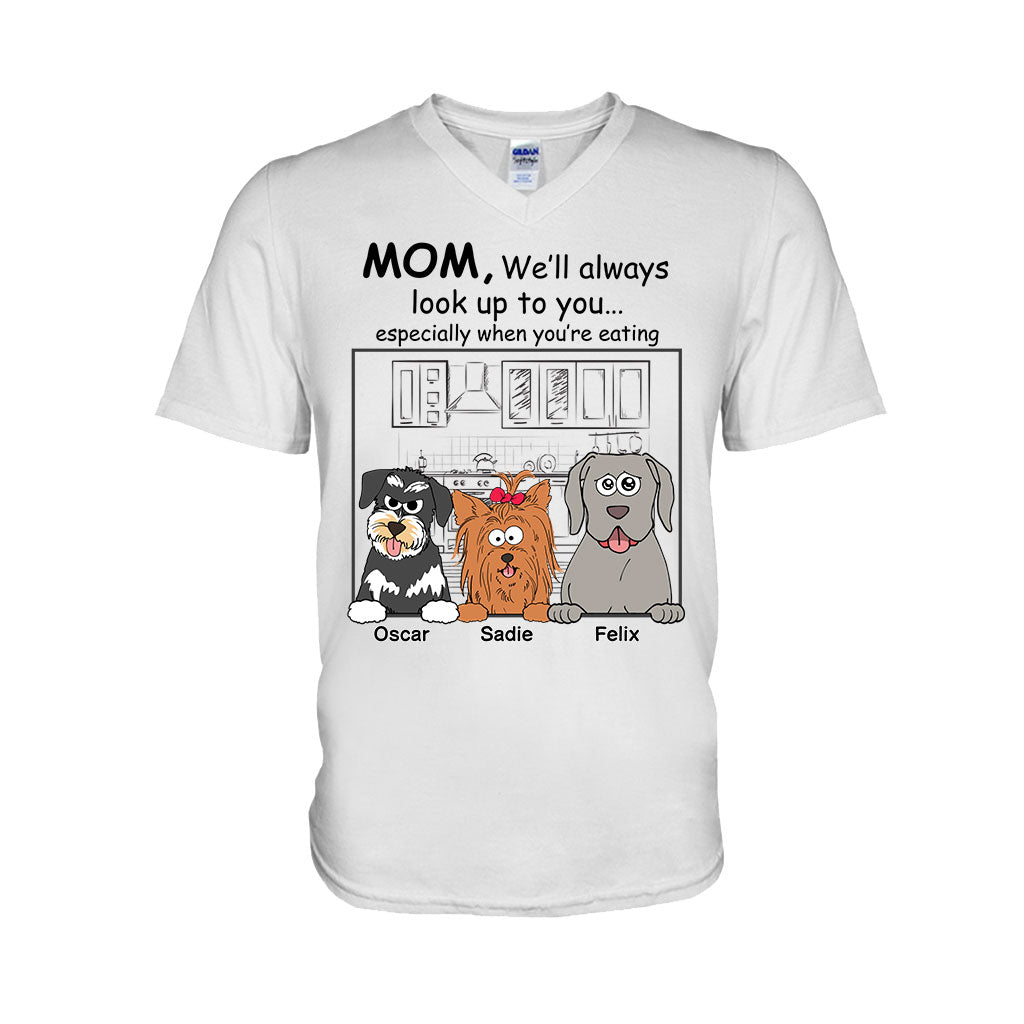 I'll Always Look Up To You - Personalized Dog T-shirt And Hoodie