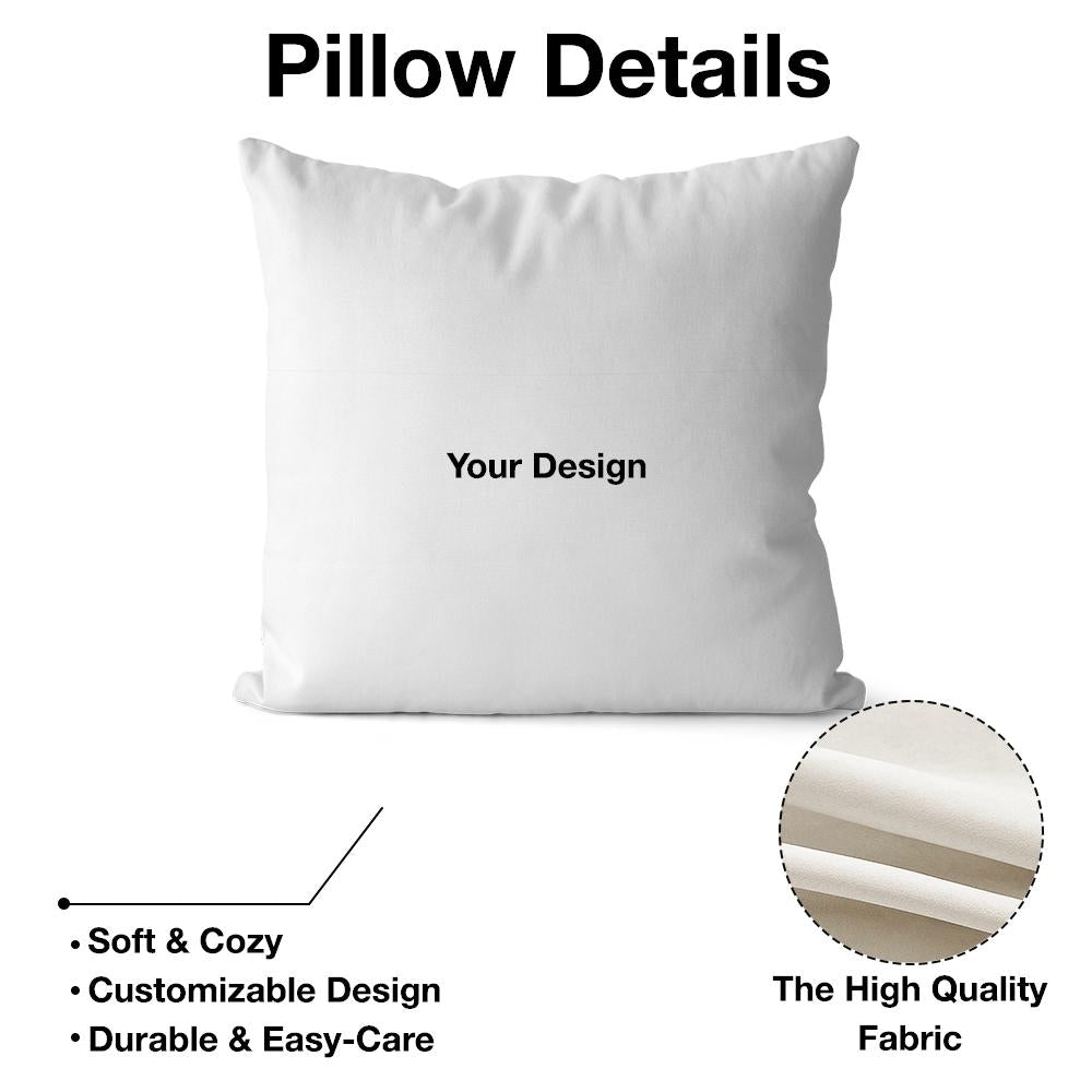 Custom Couple Pillow – Celebrate Your Love Story with a Unique Gift