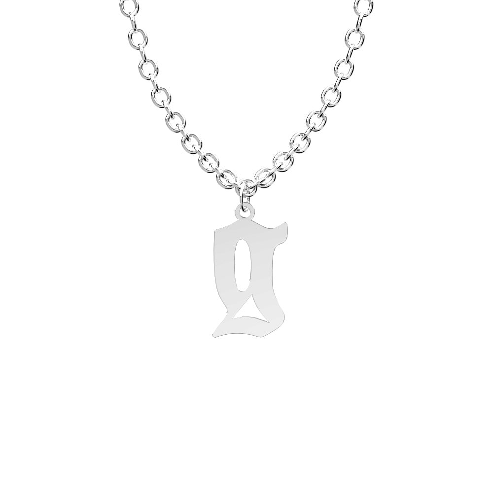 Any Letter - Personalized Initial Necklace