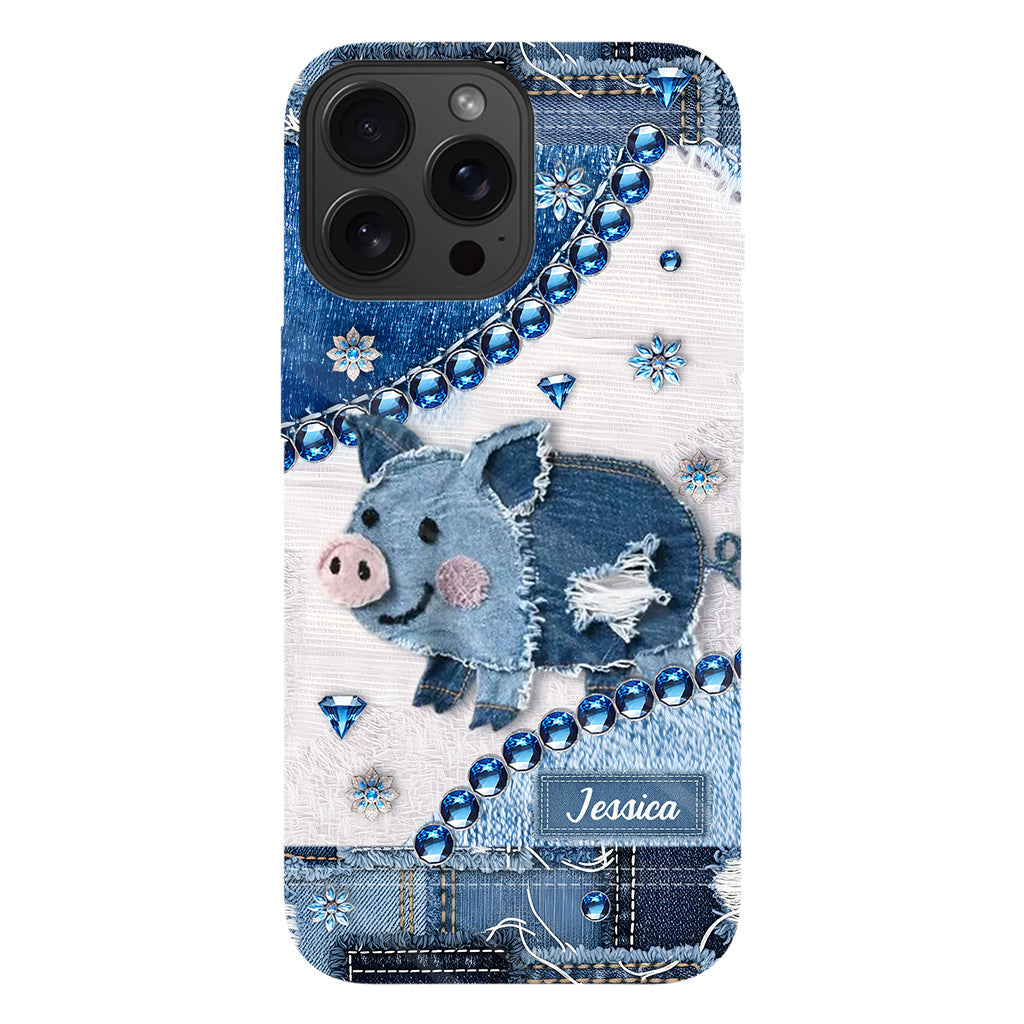 Cute Pig - Personalized Pig Lover Full Print Phone Case