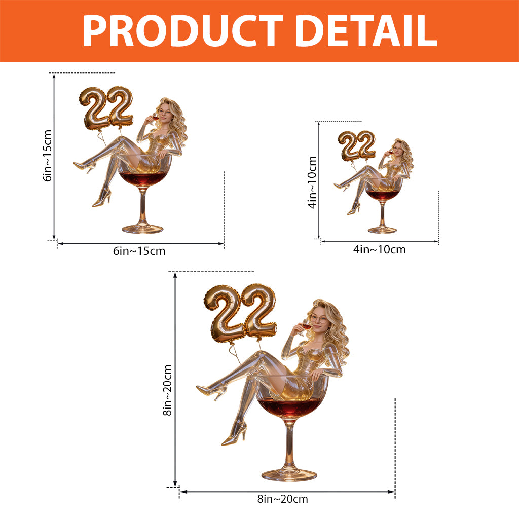Custom Any Photo - Personalized Birthday Custom Shaped Acrylic Plaque