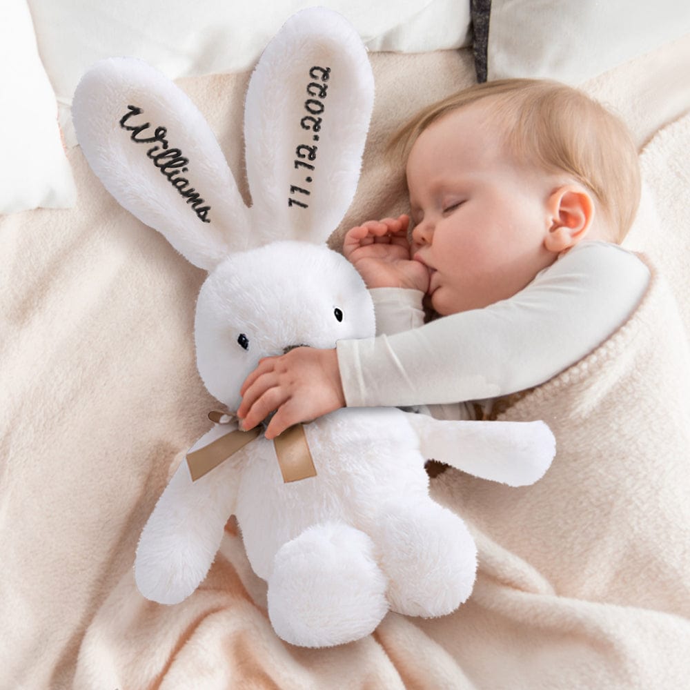 Any Text - Personalized Kid Text Embroidered Bunny