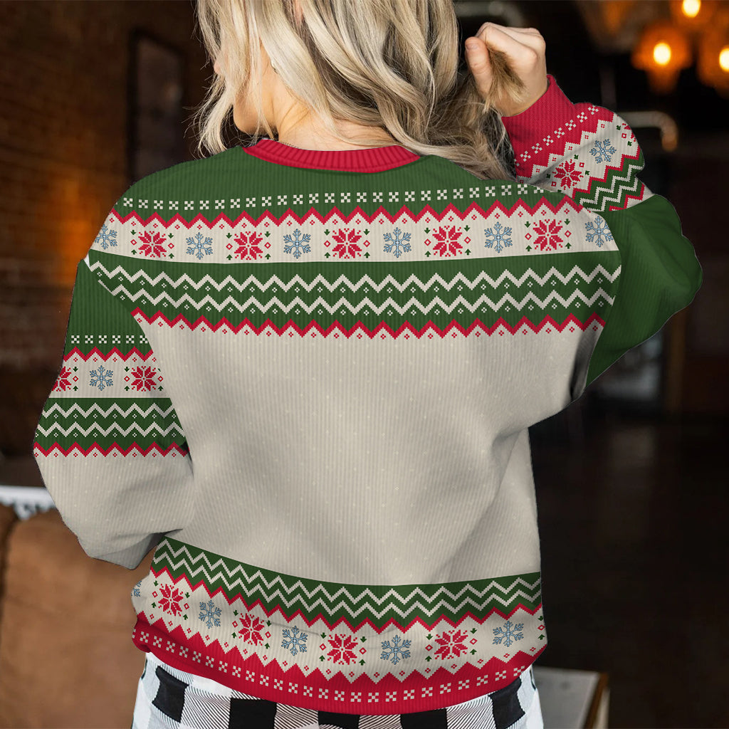 Family Letter - Personalized Family Ugly Sweater