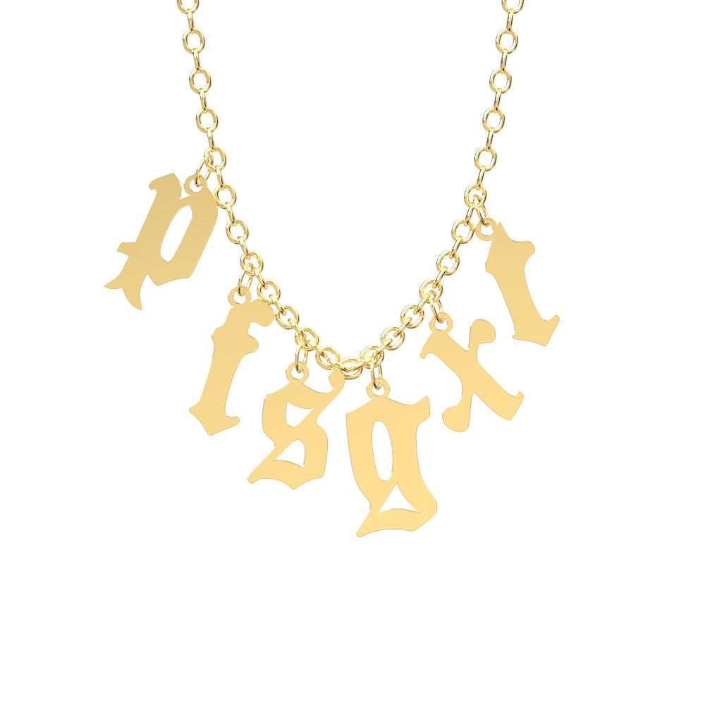 Any Letter - Personalized Initial Necklace