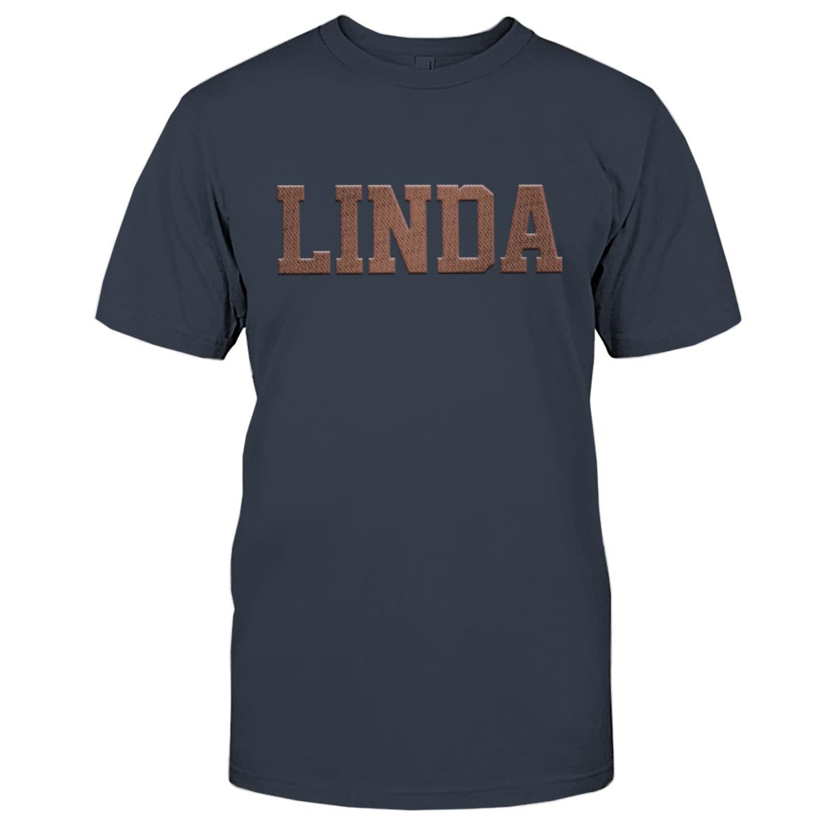 Custom Name - Personalized Aunt Embroidered T-shirt