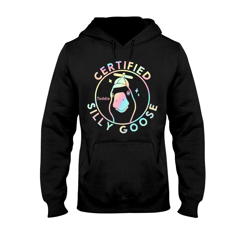 Certified Silly Goose - Personalized Sarcasm T-shirt And Hoodie