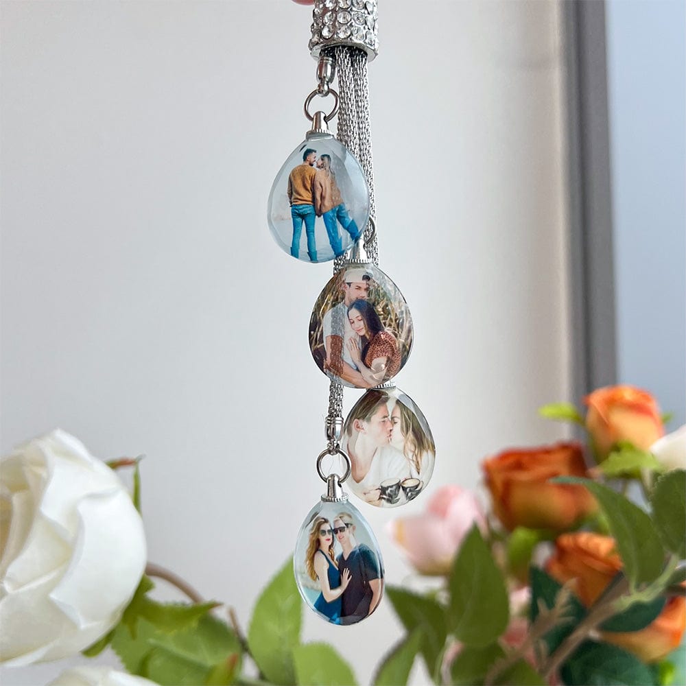 Any Photos - Personalized Any Photo Car Ornament