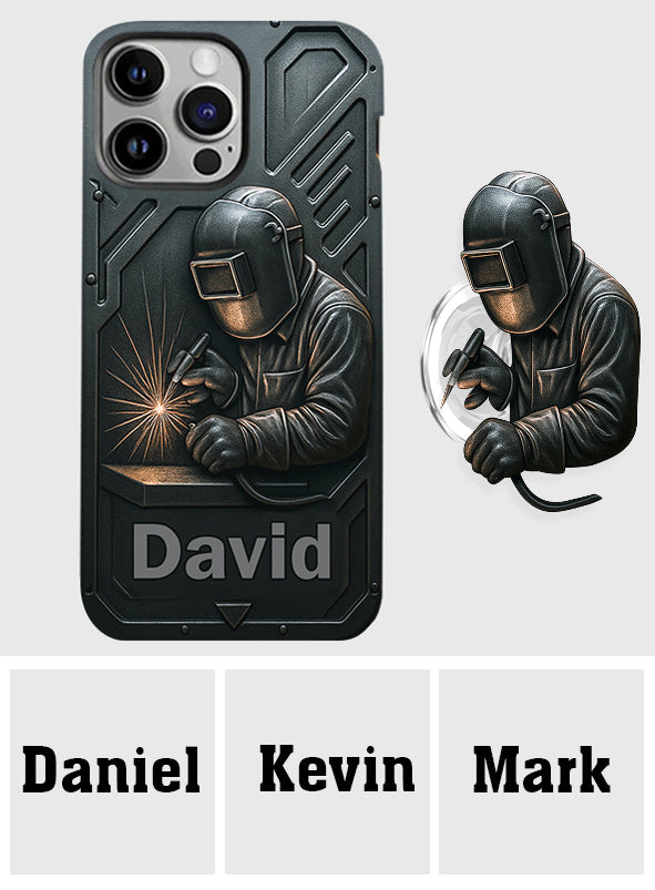 Cool Welder Men - Personalized Welder Full Print Phone Case