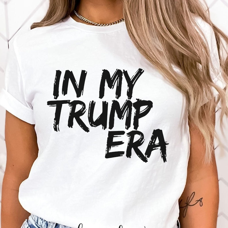 In My Custom Era T-Shirt, 2024 Girls Matching Trump Shirt, Republican T Shirt, Voting Shirt, Maga Ladies T-Shirts T-shirt & Hoodie
