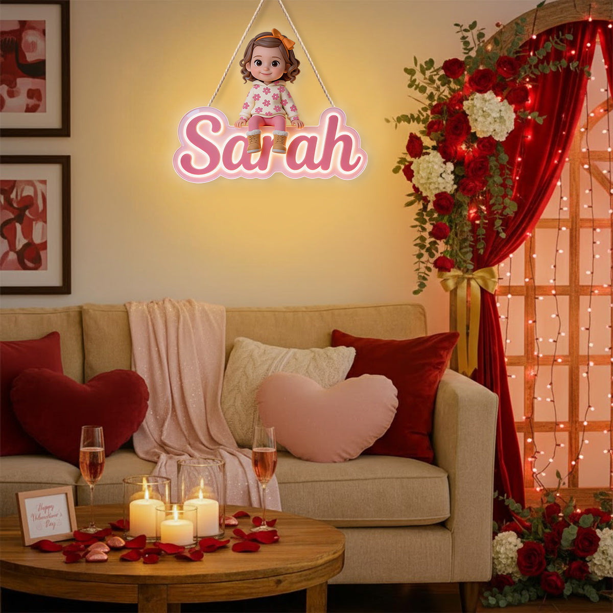 Any Photo - Personalized Kid LED Light Acrylic Sign