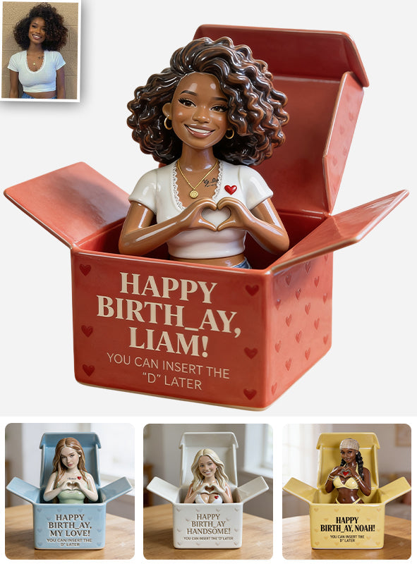 Funny Birthday - Personalized Spicy Couple Custom Shaped Acrylic Plaque