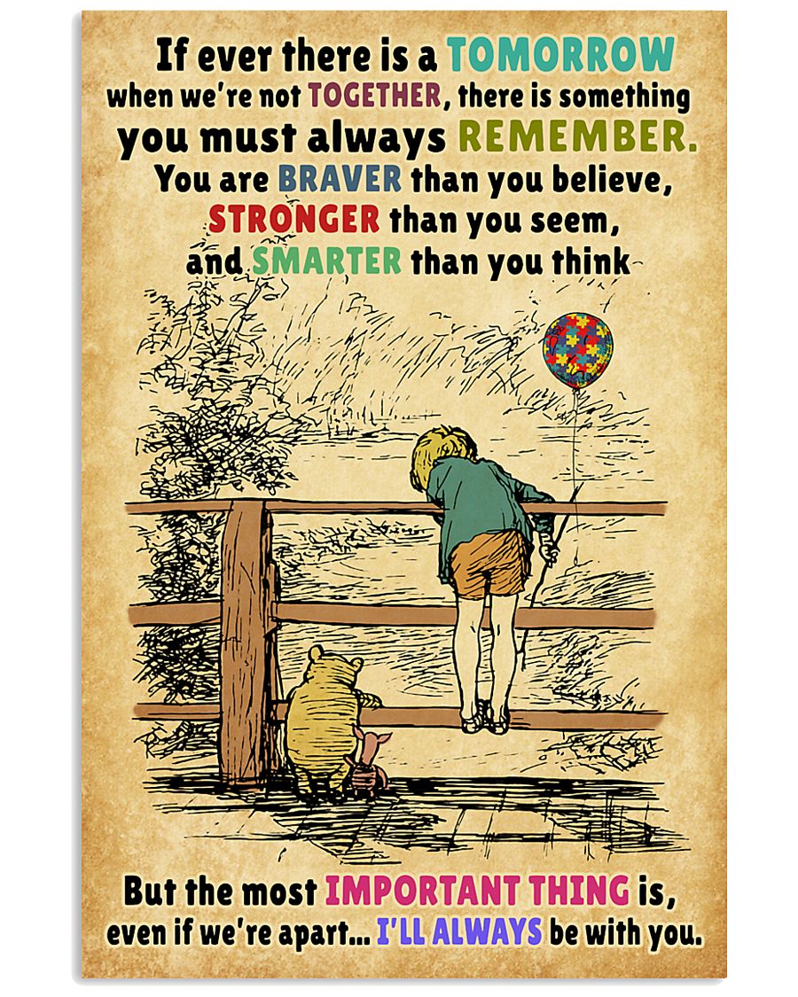 Autism If There Is A Tomorrow - Autism Awareness Poster 0921