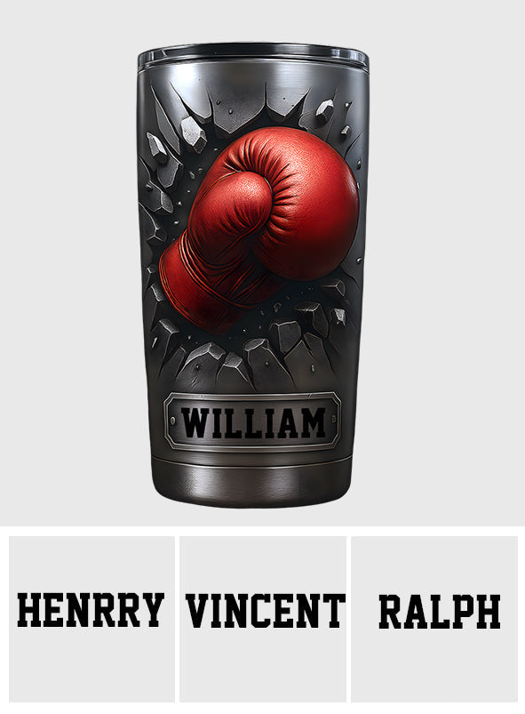 Born To Fight - Personalized Boxing Tumbler