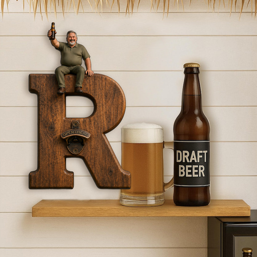Crack & Cheers - Personalized Beer Wall Bottle Opener