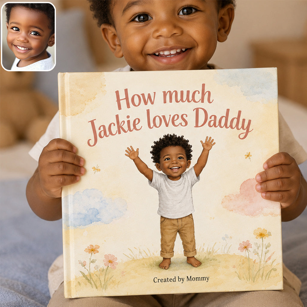 Little Love For Daddy - Personalized Kid Storybook