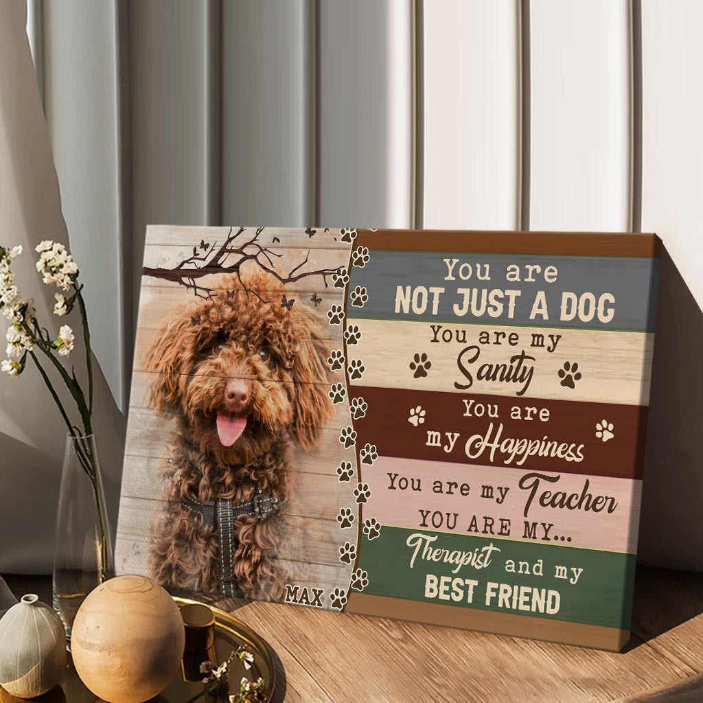 Best Friends - Personalized Dog Canvas And Poster