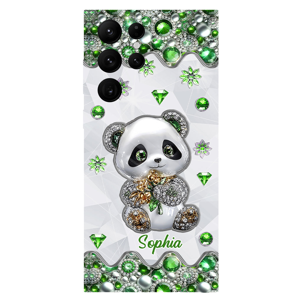 Just A Girl Who Loves Pandas - Personalized Panda Lover Full Print Phone Case