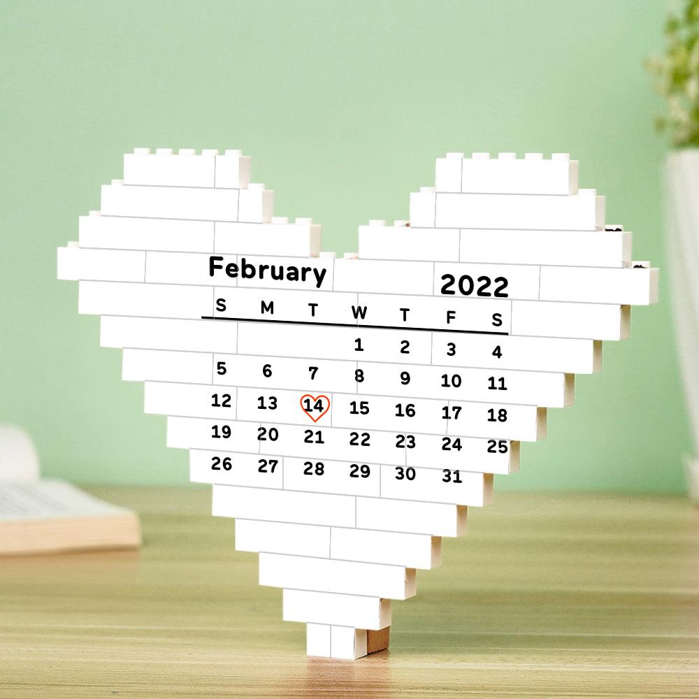 I Love You Forever - Personalized Couple Photo Heart Puzzle