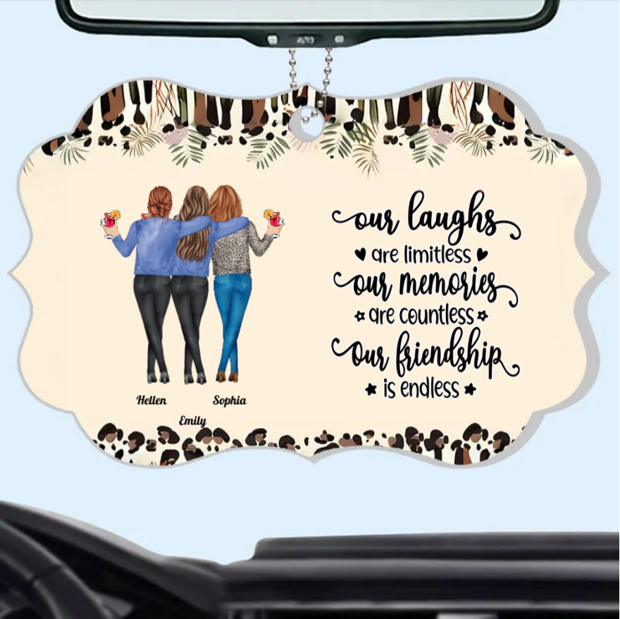 Personalized Sister & Brother Jewelry Dish or Keychain or Plaque or Cup or Ornament, Endless Friendship, Priceless Memories,Custom Gift for Birthday, Christmas, Thanksgiving