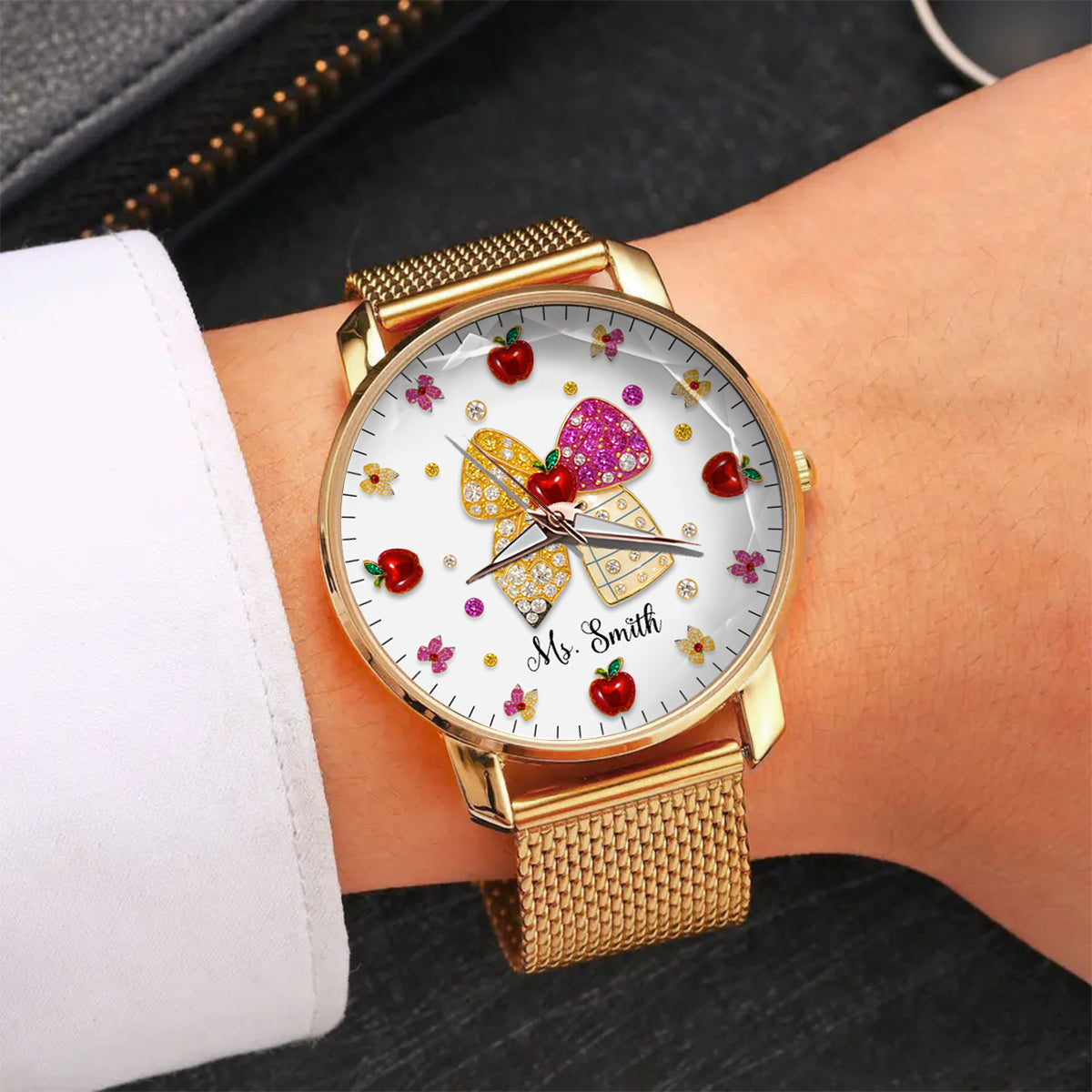 Love Being A Teacher - Personalized Teacher Women Hand Watch