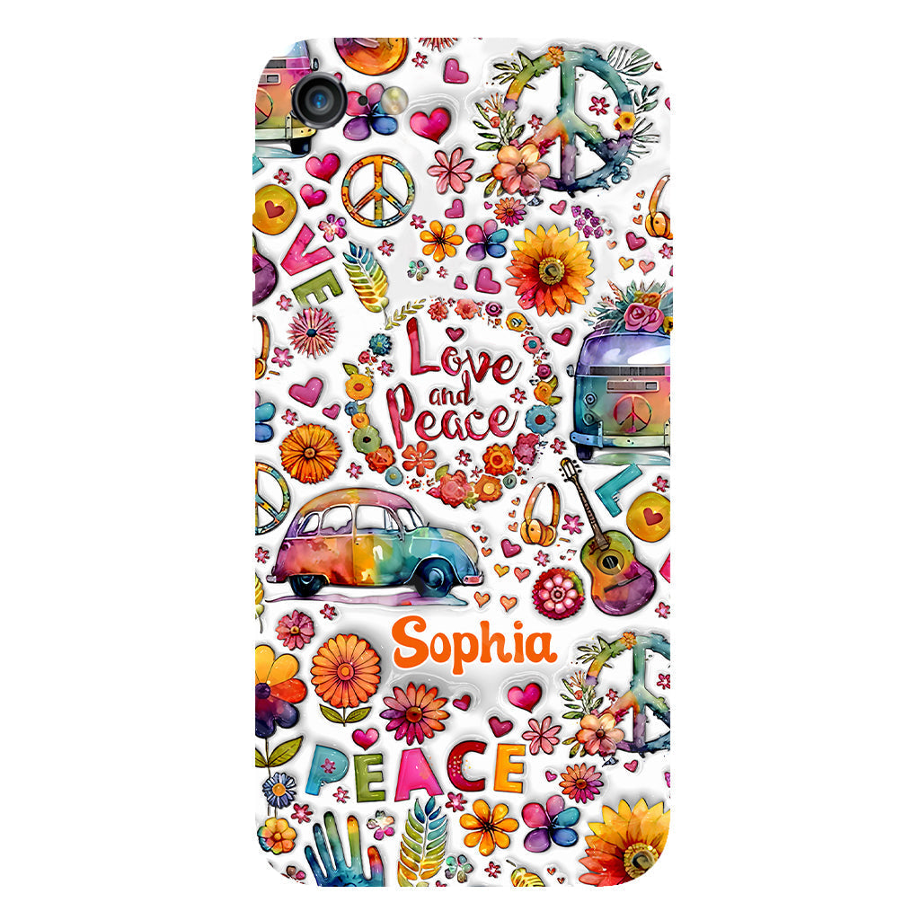 Hippie Soul - Personalized Hippie Full Print Phone Case