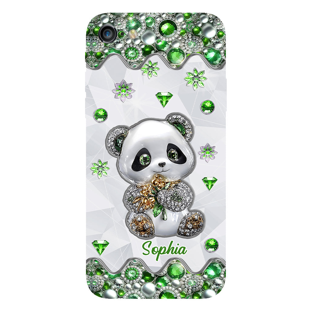 Just A Girl Who Loves Pandas - Personalized Panda Lover Full Print Phone Case