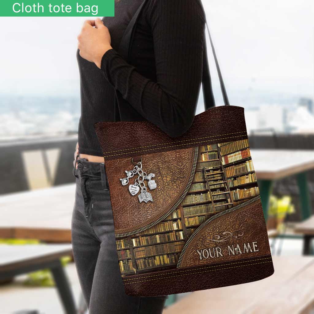 Library Personalized Tote Bag