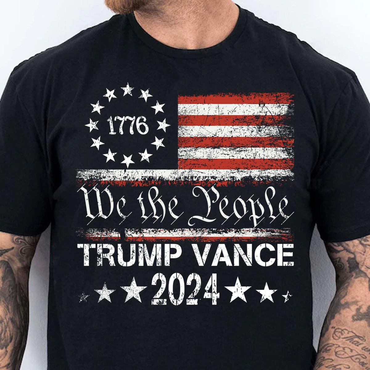 We The People Trump Vance T-shirt & Hoodie 0924