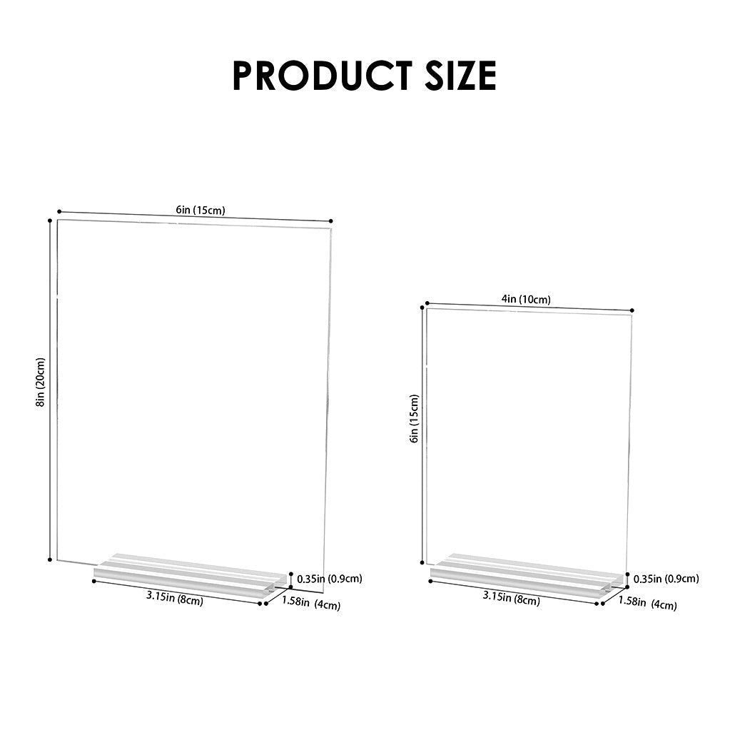 Family Forever - Personalized Family Transparent Acrylic Plaque