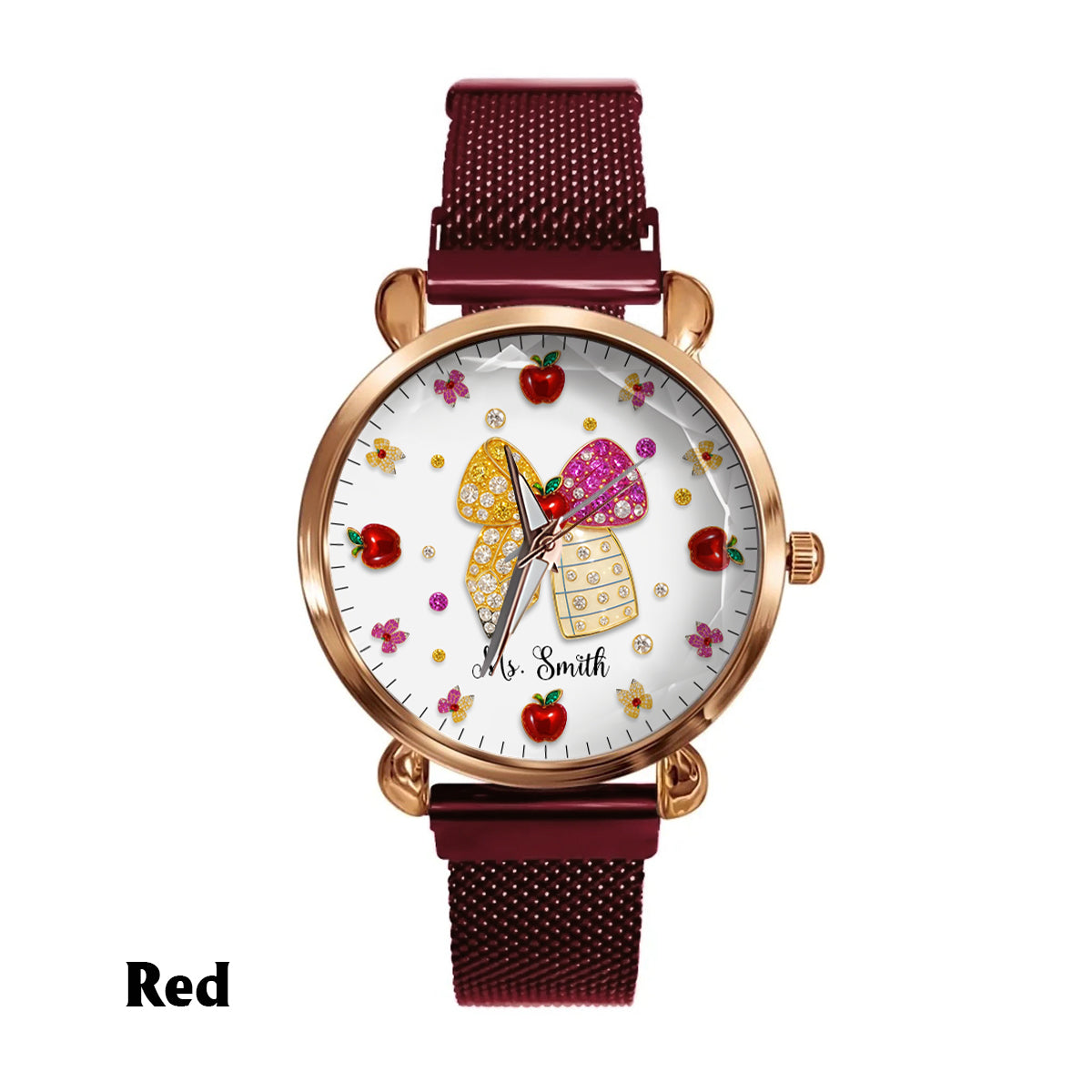 Love Being A Teacher - Personalized Teacher Women Hand Watch