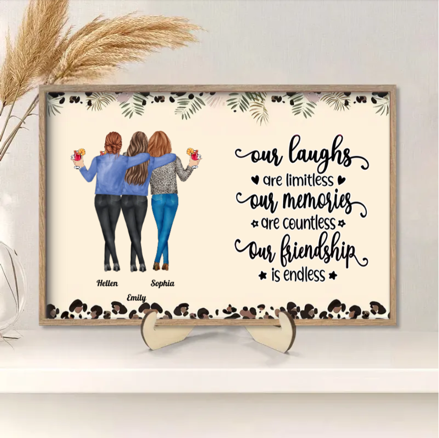 Personalized Sister & Brother Keychain or Plaque or Cup or Ornament, Endless Friendship, Priceless Memories,Custom Gift for Birthday, Christmas, Thanksgiving