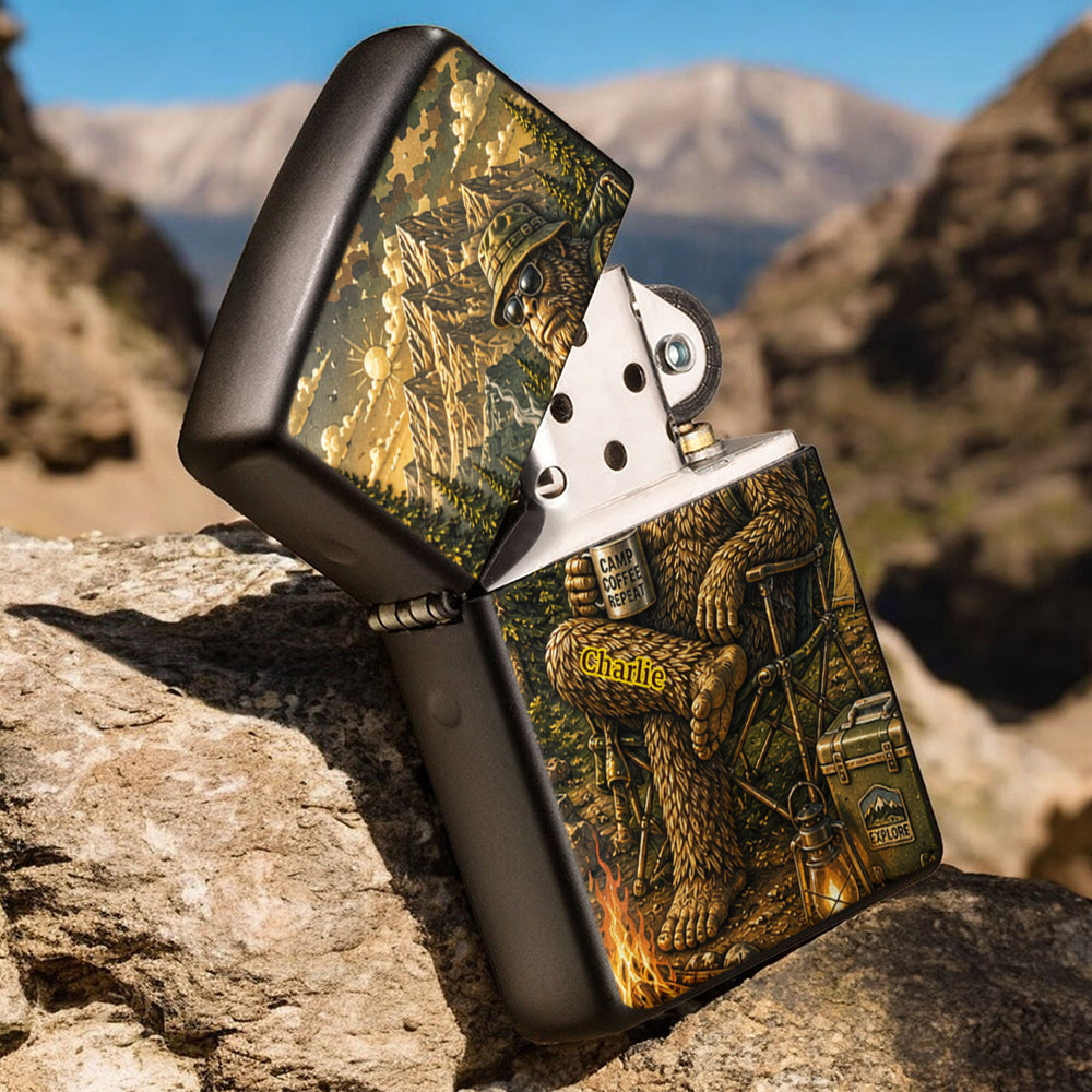 Camping Lover Gift Idea - Personalized Camping Lighter