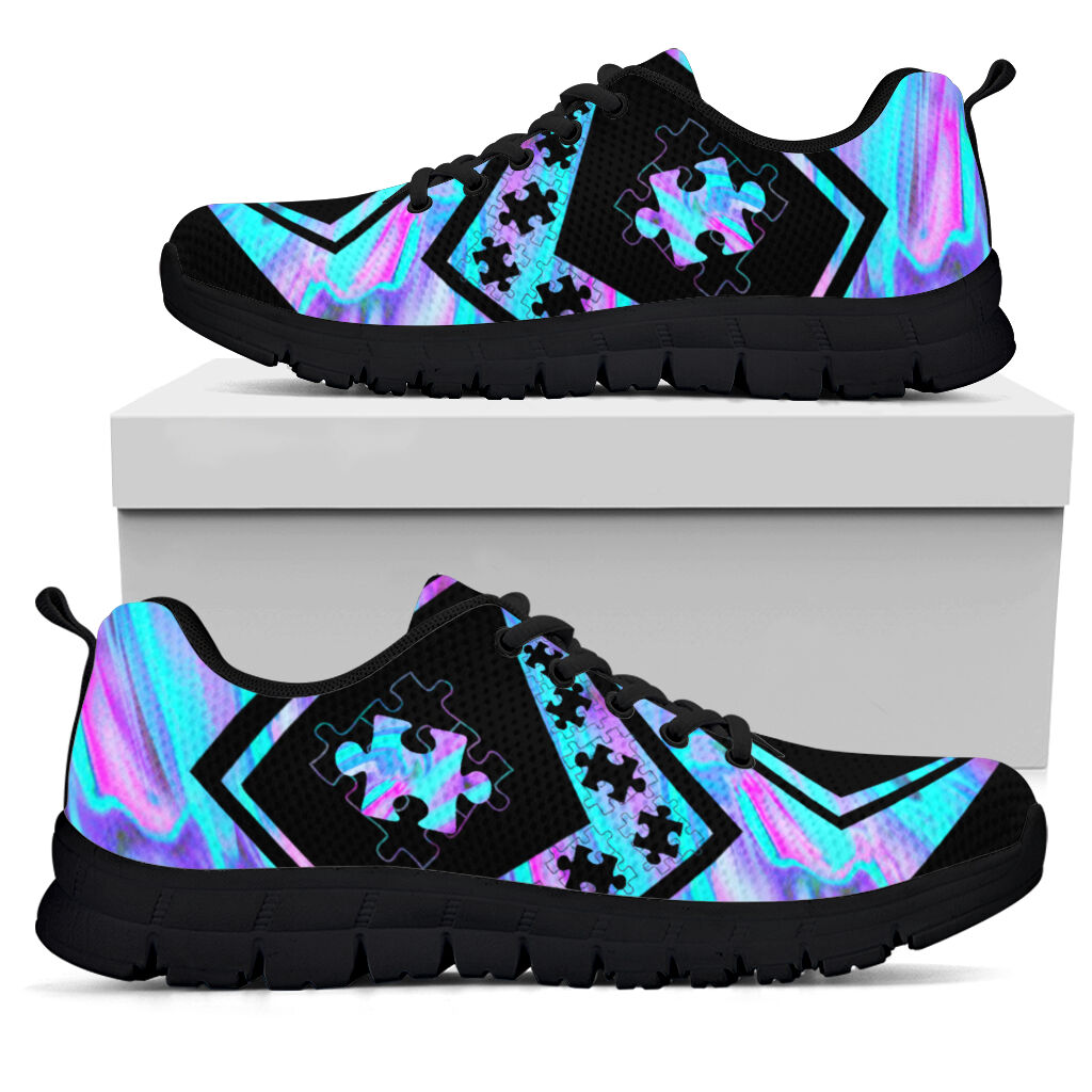 Accept Understand Love Autism Awareness Sneakers 0622