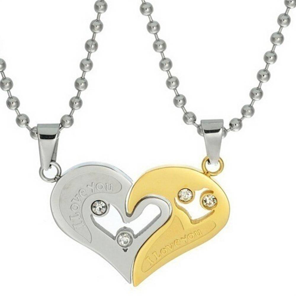 I Love You - Couple I Love You Necklace