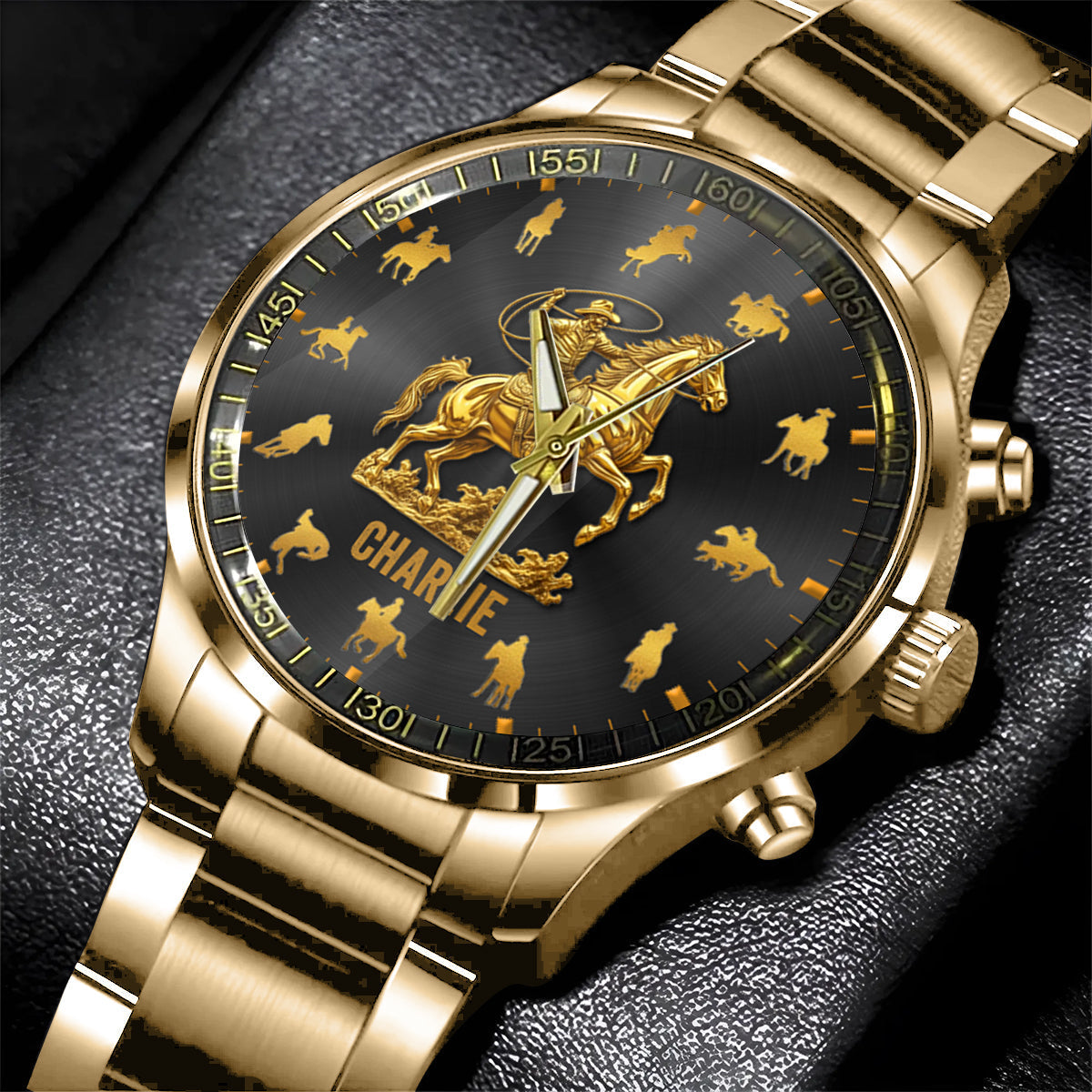 Horse Riding Rodeo - Personalized Horse Hand Watch