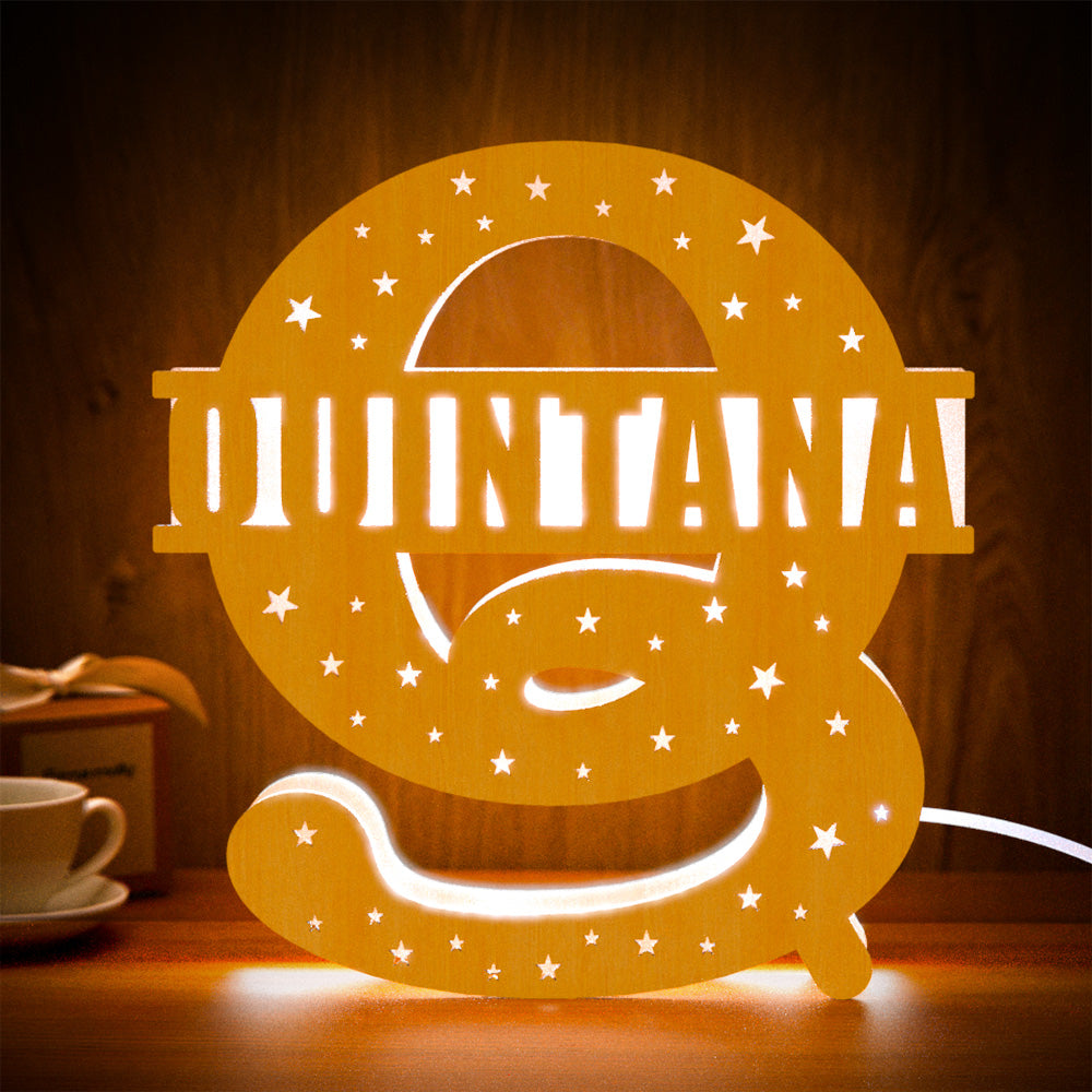 Any Name Letter - Personalized Name Letter Lamp